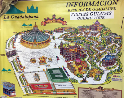  Map of La Guadalupana