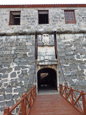 The castle was originally built to defend against pirates