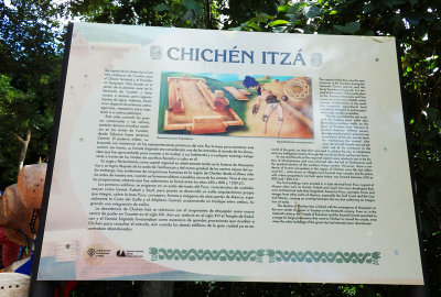 2 Information sign - Chichen Itza in Mexico 19 Oct 16.jpg