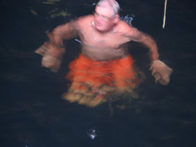 40 Dave swimming in the ancient Mayan sacred cenote 19 Oct 16.jpg