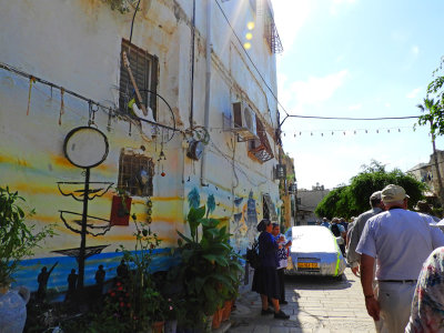 Walking through Acre to the port 24 Oct, 17