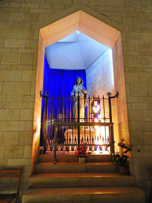 Inside the Bascilica of the Annunciation, Nazareth 24 Oct, 17