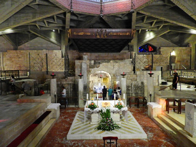 Inside the Bascilica of the Annunciation, Nazareth 24 Oct, 17