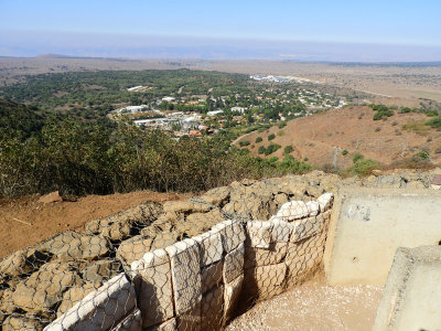 View the soldiers had from the trenches 