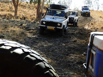 The beginning of our jeep tour around the Golan Heights