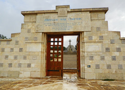 The  Jerusalem War Cemetery 28 Oct, 17