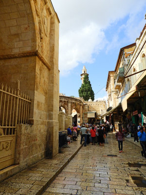 Walking through the Old City of Jerusalem 28 Oct, 17