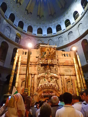 Tomb of the Christ inside the Holy Sepulchre Church 28 Oct, 17