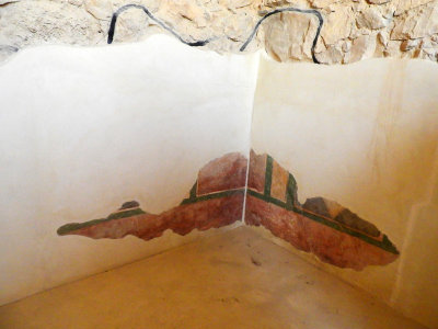 Part of an original wall mural