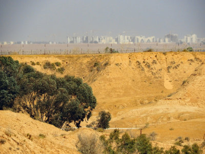 Gaza in the distance 30 Oct, 17