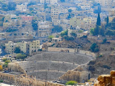 Ancient amphitheatre in the heart of modern Amman 2 Nov, 17