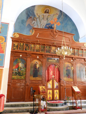 Inside St George, the Greek Orthodox Church 2 Nov, 17