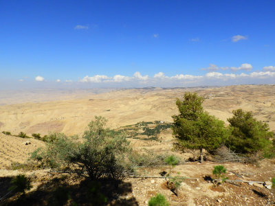 Views of the Promised Land from Mt Nebo  2 Nov, 17