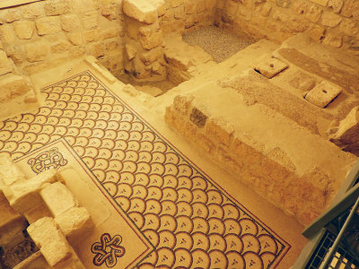 Ancient mosaic floor 2 Nov, 17