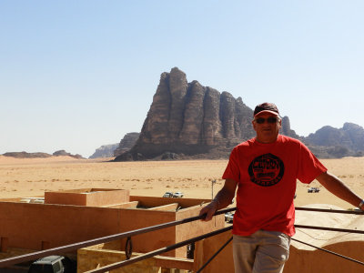Dave at Wadi Rum 4 Nov, 17
