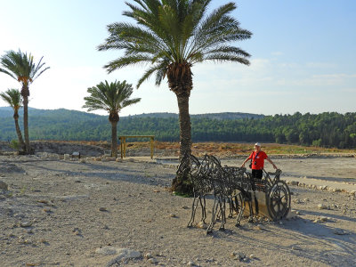 48 Rene posing on a chariot in Armageddon 23 ct 17.jpg