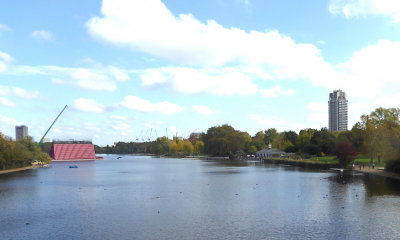 View across the Serpentine