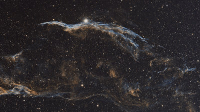 Veil Nebula in Narrowband