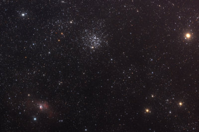 Bubble Nebula Star Field