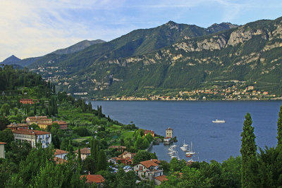 LAKE COMO FROM VILLA