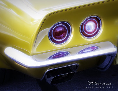 '73 Vette abstract