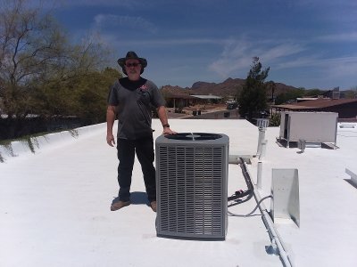 New AC Unit Installed - Spartan Plumbing, Heating & Cooling