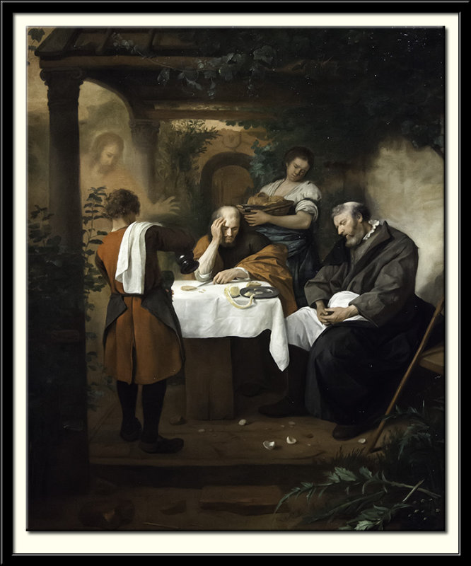 The Supper at Emmaus, 1665-68