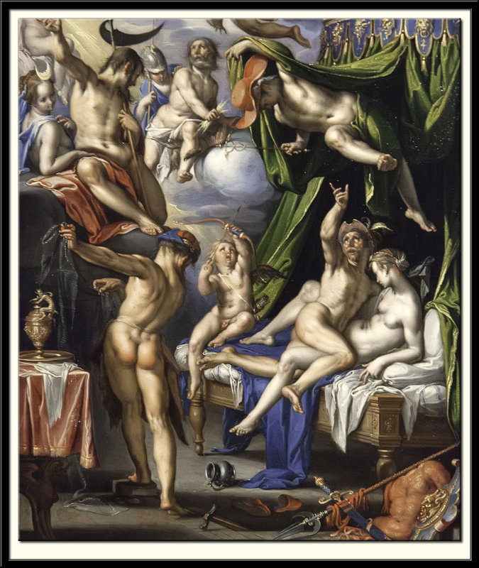 Mars and Venus Suprised by Vulcan,1601