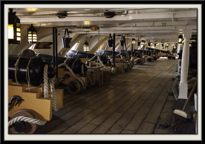 One of the Gun Decks