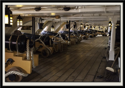 One of the Gun Decks