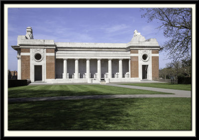 The Menin Gate as seen from the Ramparts