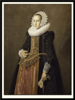 Portrait of Aletta Hanemans (1606-1653), 1625