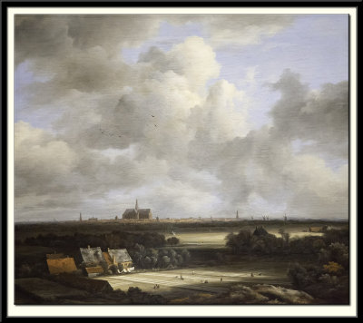 View of Haarlem with Bleaching Grounds, 1670-75