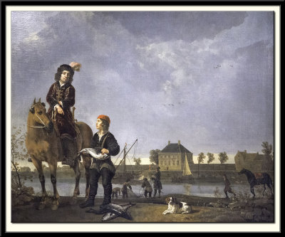 Equestrian Portrait or Pieter de Roovere (1602-1652), 1650