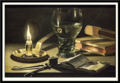 Still Life with Lighted Candle, 1627