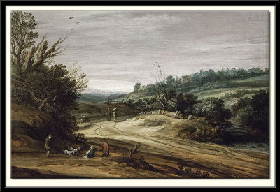 Dune Landscape with a Country Road, 1629