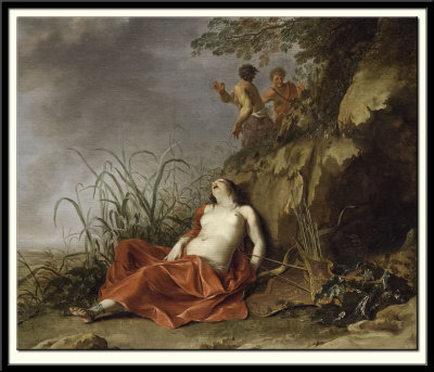 A Hunting Nymph, Asleep, 1640-1650?