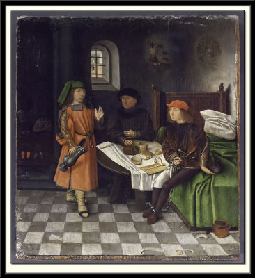 Joseph Explaining the Dreams of the Baker and the Cupbearer, 1500 