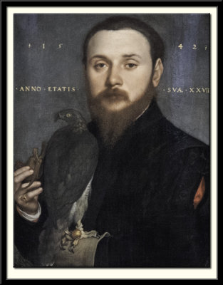 Portrait of a Nobleman with a Falcon, 1542