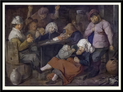 Inn with Drunken Peasants, 1625-26