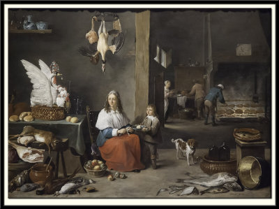 Kitchen Interior, 1644