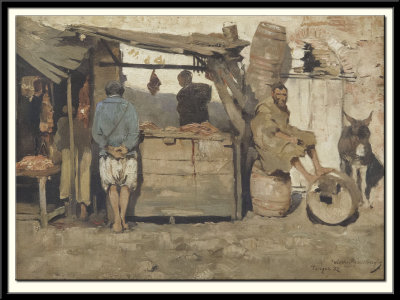 Butchery in Tangiers,1882
