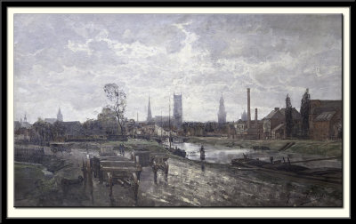 Panoramic View of Ghent, 1881