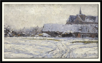 Snow-Covered Village, 1892