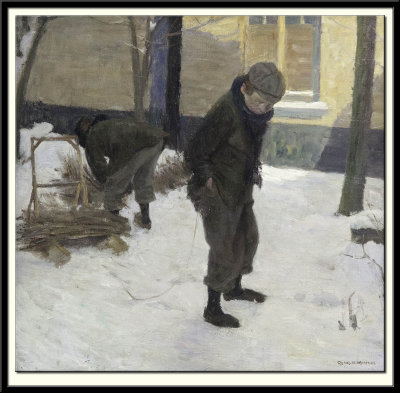Child with a Sledge