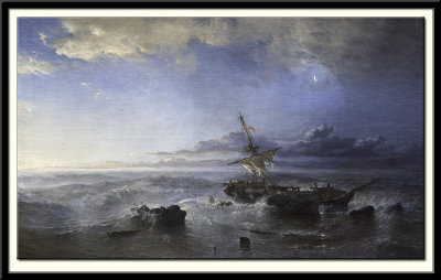 The Day after the Shipwreck, 1853