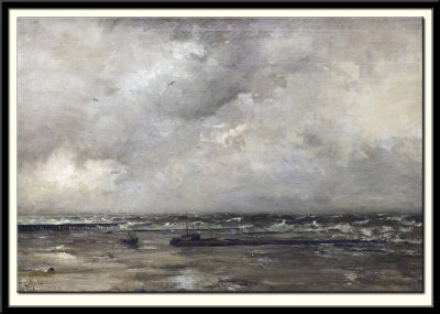 Seascape at Blankenberge, 1871