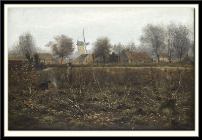 Windmill in Valenciennes, 1895