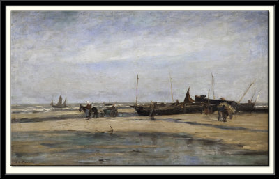 Seascape at La Panne, 1870