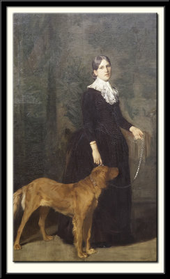 Portrait of Marie De Coster, the Artist's Wife,1888